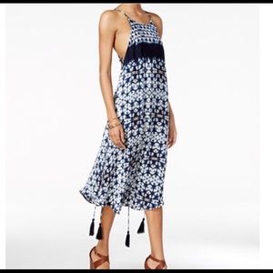 Astr Tassel Sun Dress